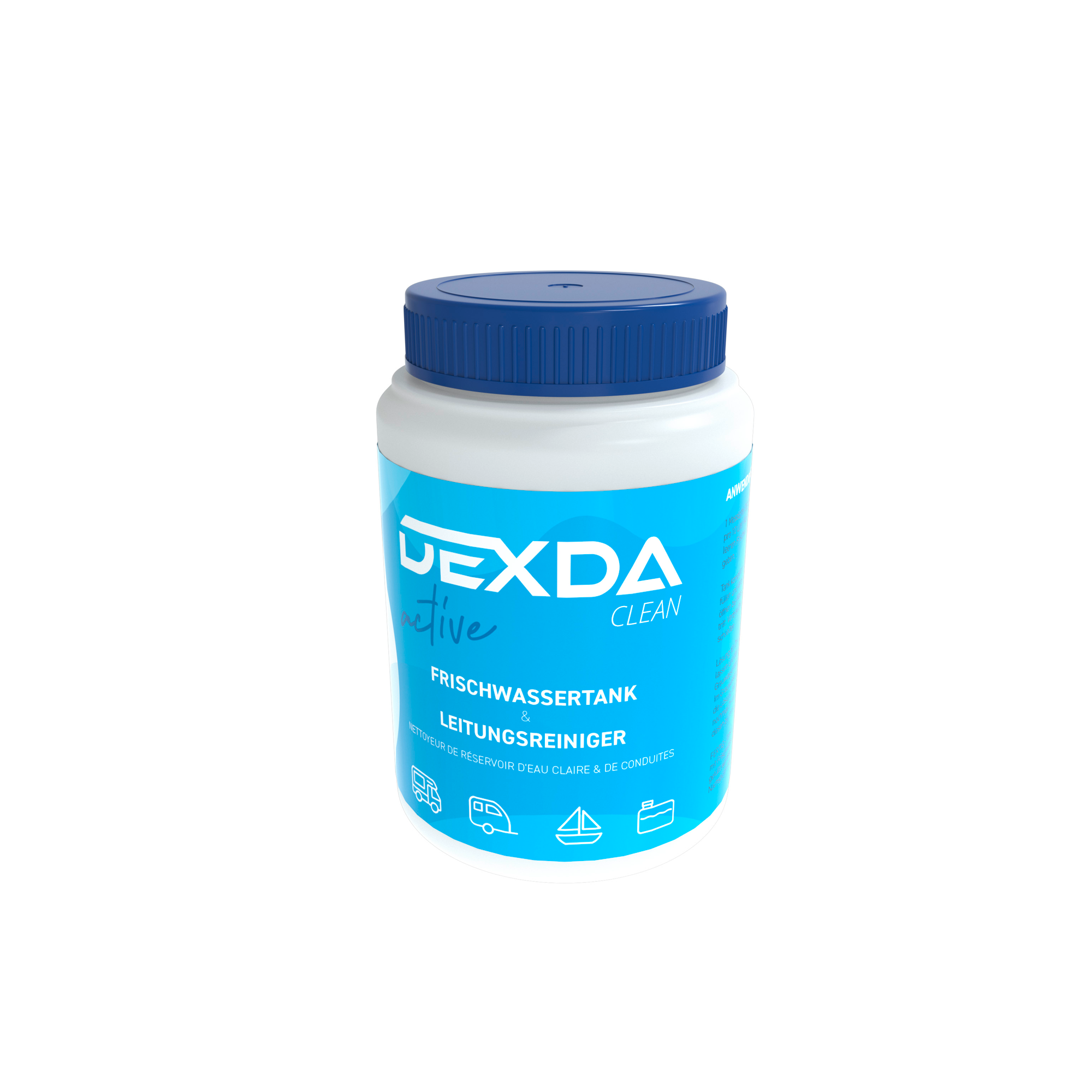 Nettoyant Système Eau Claire DEXDA - Oxygène Actif - Pour Camping-Car Et Caravane