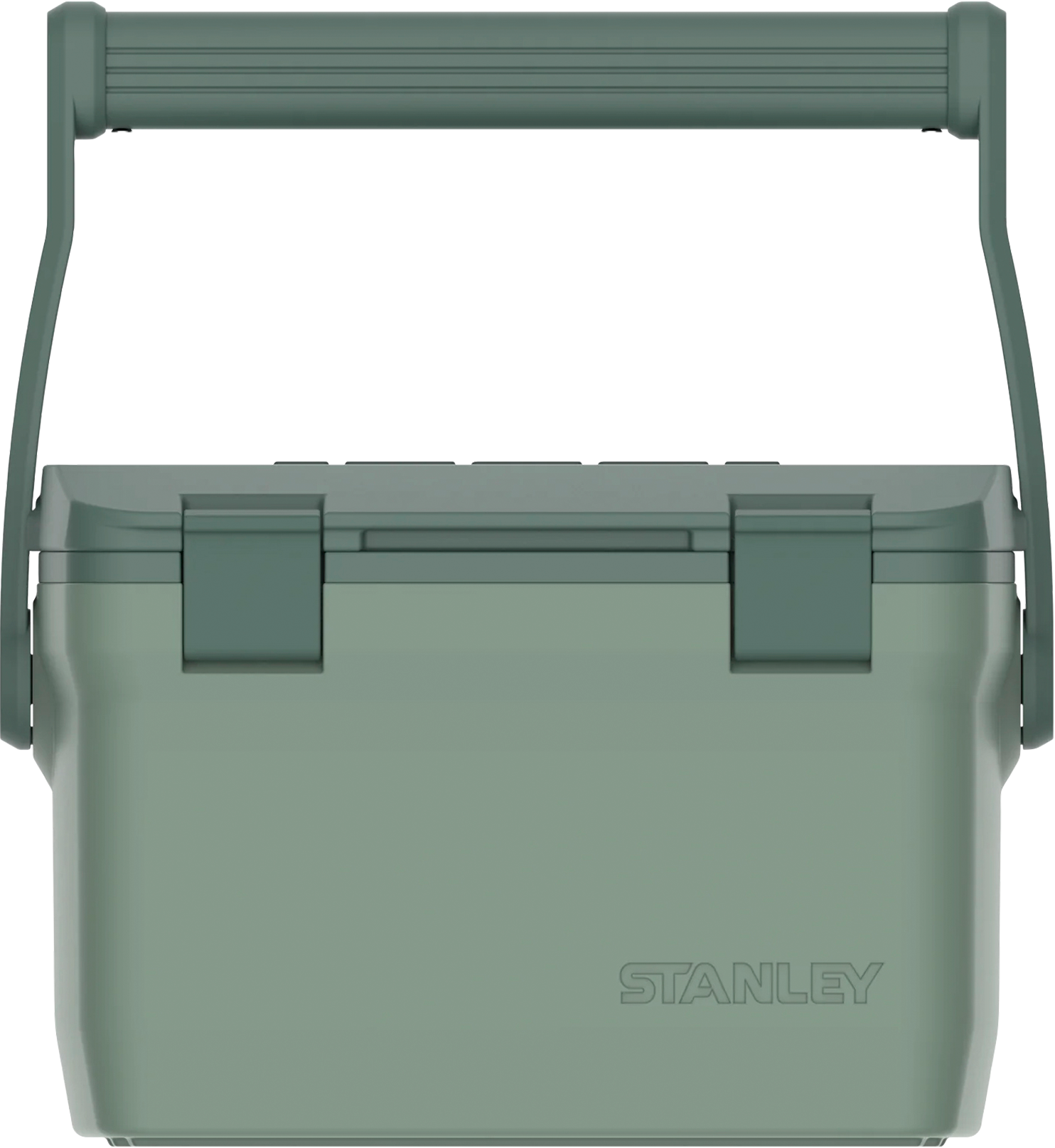 Stanley Adventure Outdoor Cooler 15.1L / 16QT Green – Ruimte voor 21 blikjes - Dubbelwandig geïsoleerde koeler - BPA-vrij - Deksel campingkoeler fungeert ook als stoel - Reiskoeler - Waterdicht