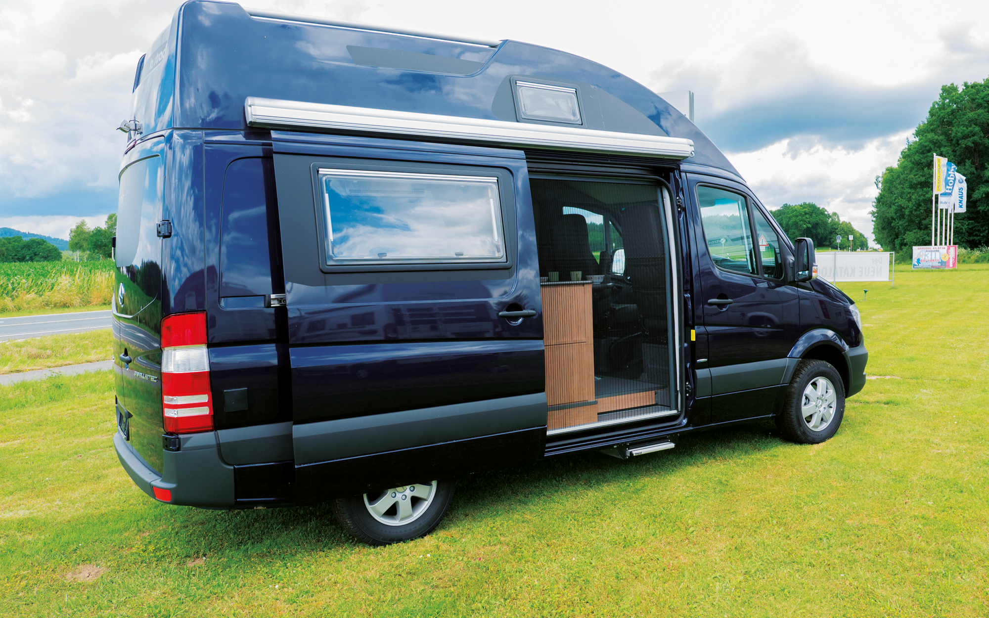 Hordeur voor caravan & camper: Gebruik de configurator
